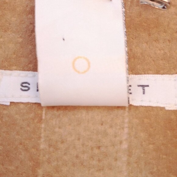 Smart Set Ladies Tan Fully Lined Size 9 Suede Skirt - Picture 4 of 10